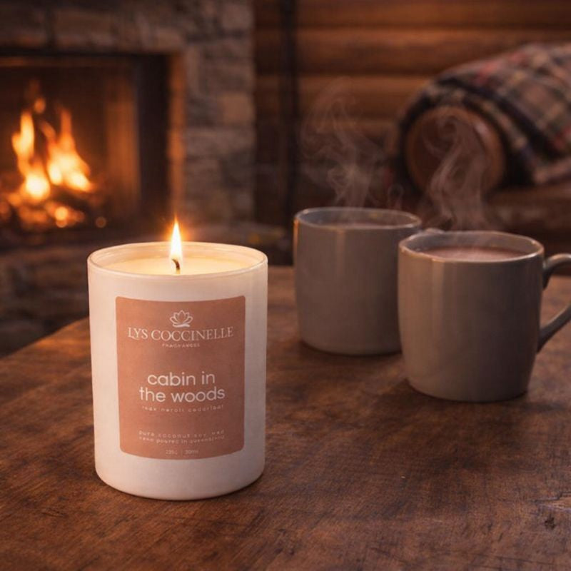 Cabin in the Woods candle lifestyle