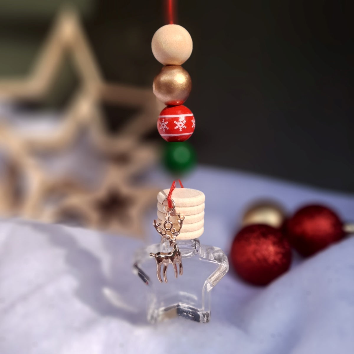 Christmas Car Diffuser with refill - Hanging