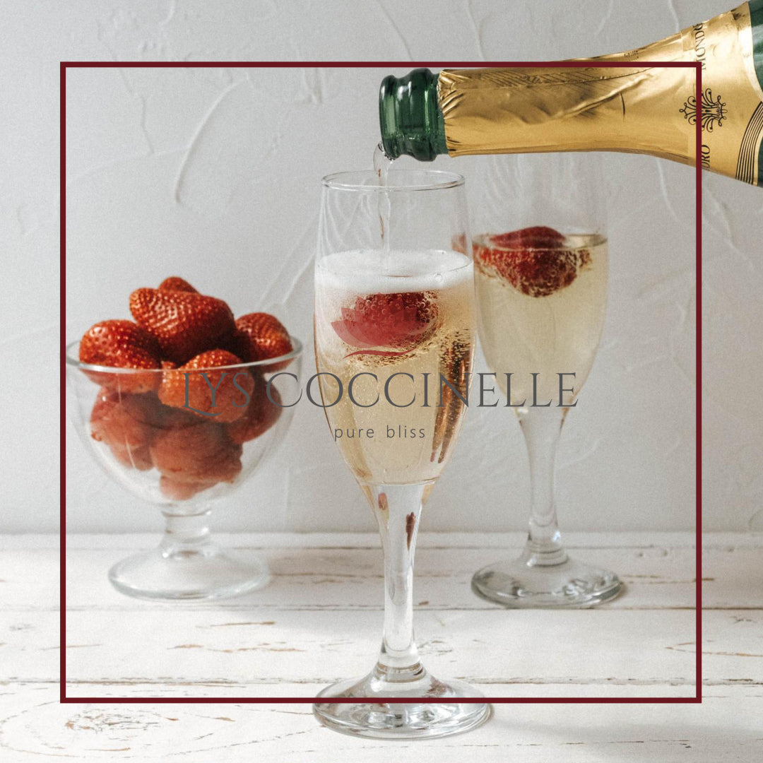 Champagne & Strawberries Candle