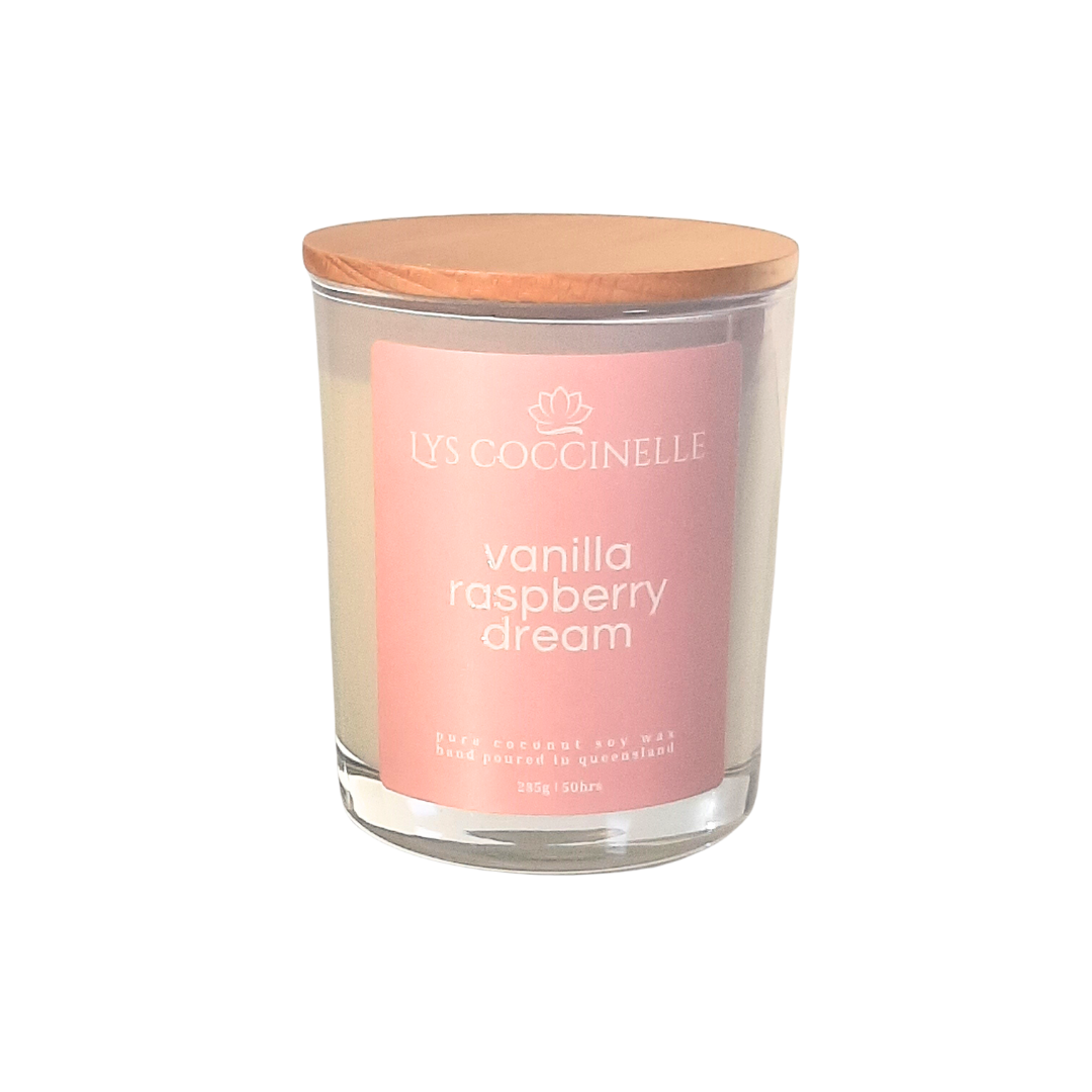 Vanilla Raspberry Dream Candle