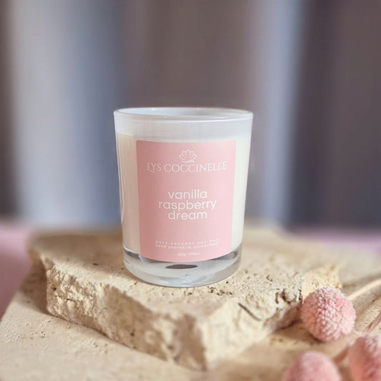 Vanilla Raspberry Dream Candle