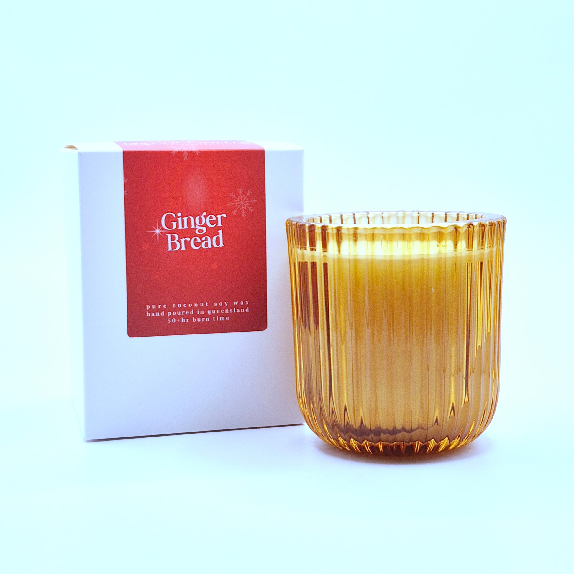 Gingerbread scented candle