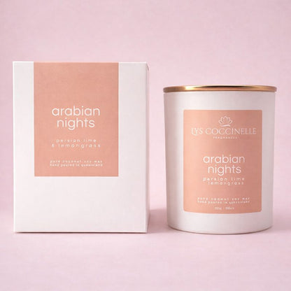 Arabian night candle with box