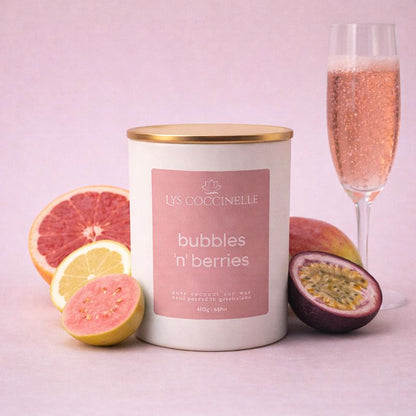 Bubbles 'n' Berries Candle (WSL - Champagne & Strawberries)