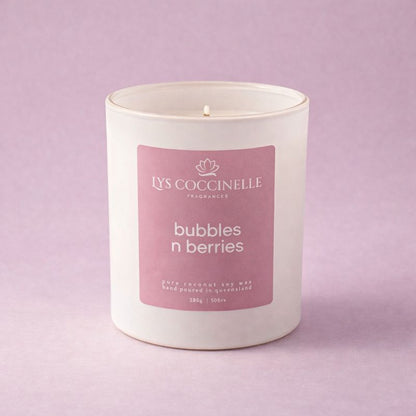 Bubbles 'n' Berries Candle (WSL - Champagne & Strawberries)