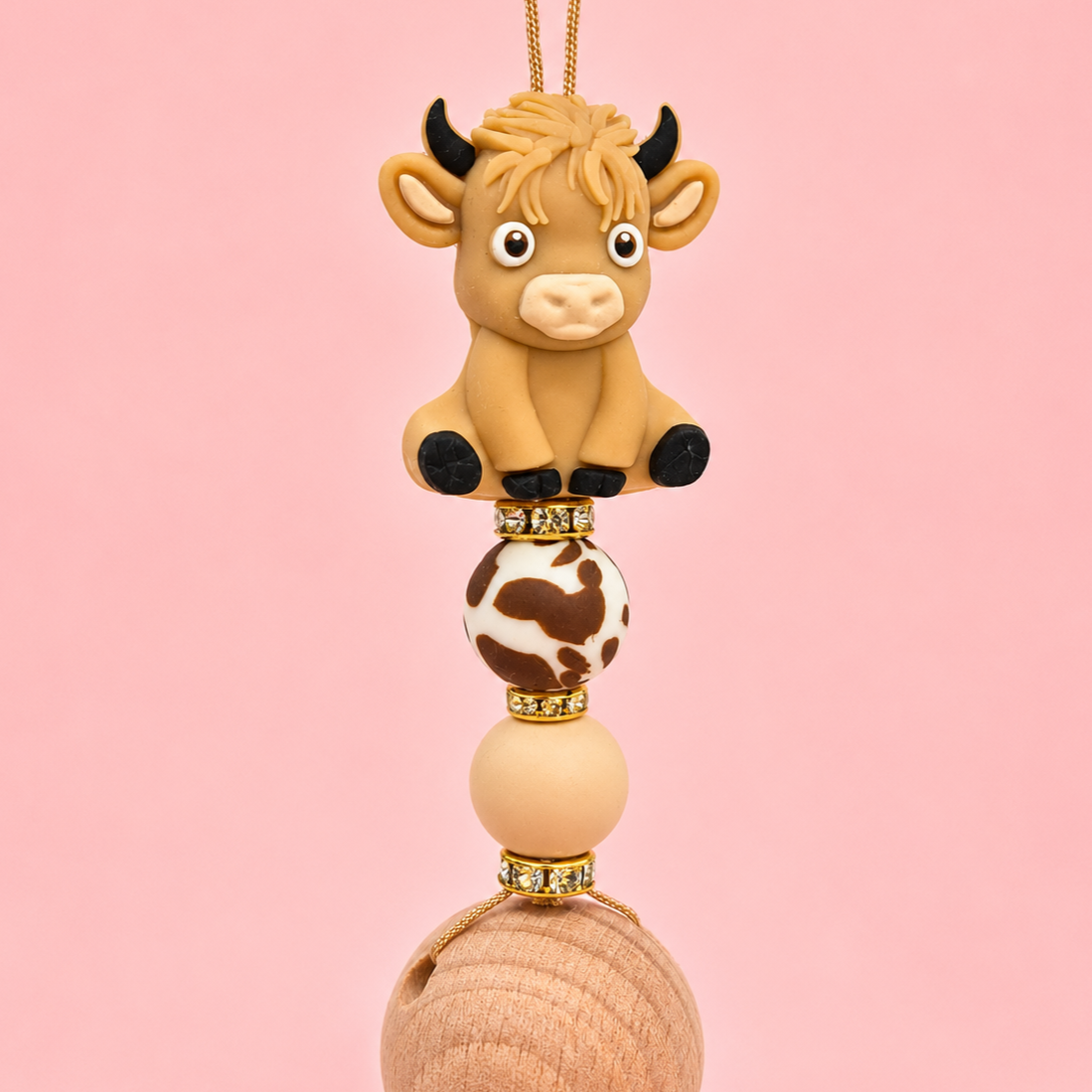 Car Diffuser - Hanging - Highland Cows (with refill bottle)