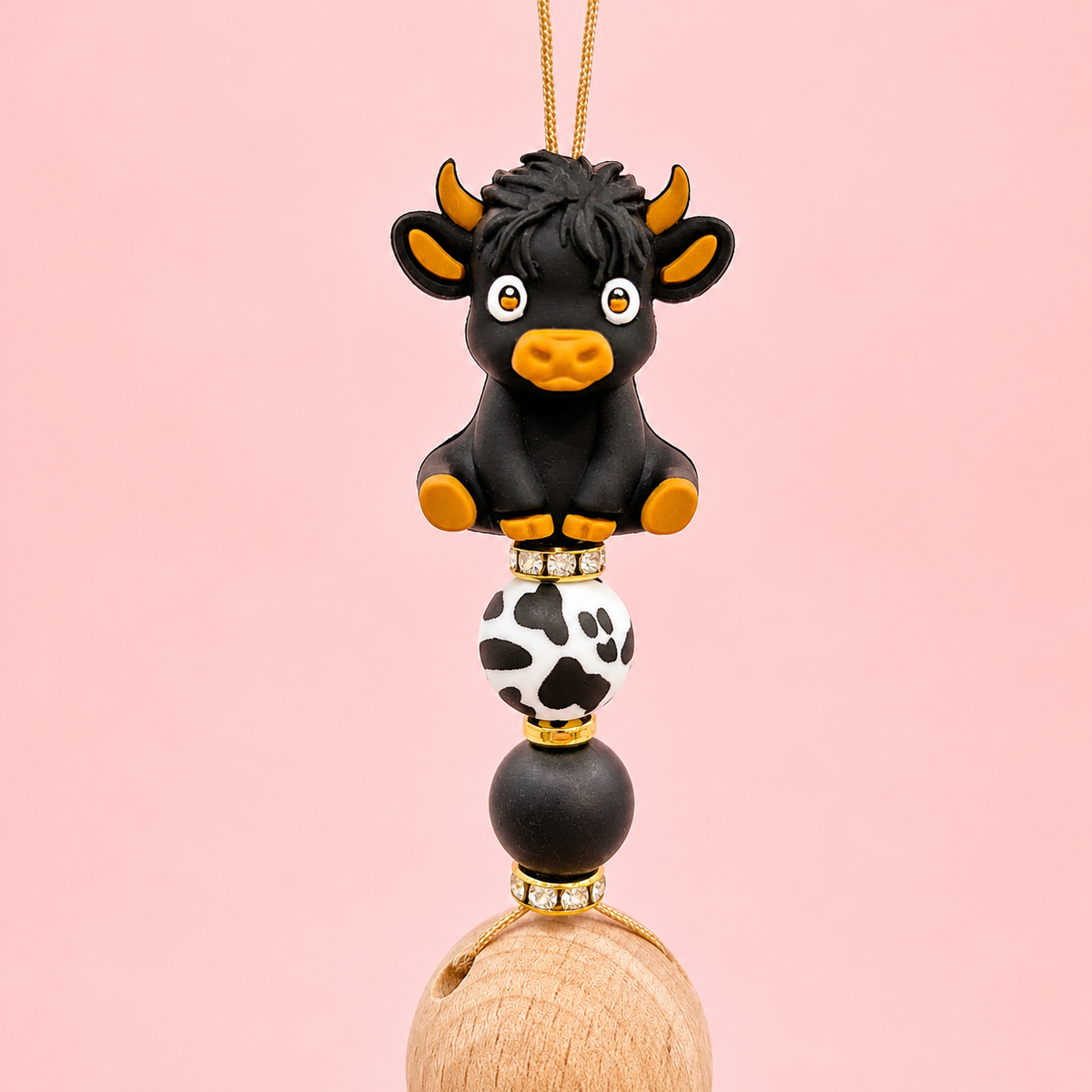 Car Diffuser - Hanging - Highland Cows (with refill bottle)