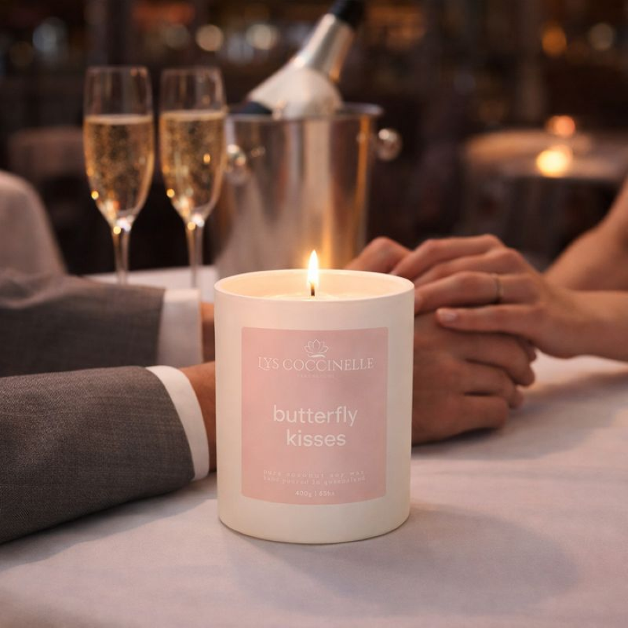 Butterfly Kisses Candle