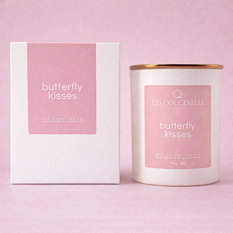 Butterfly Kisses Candle