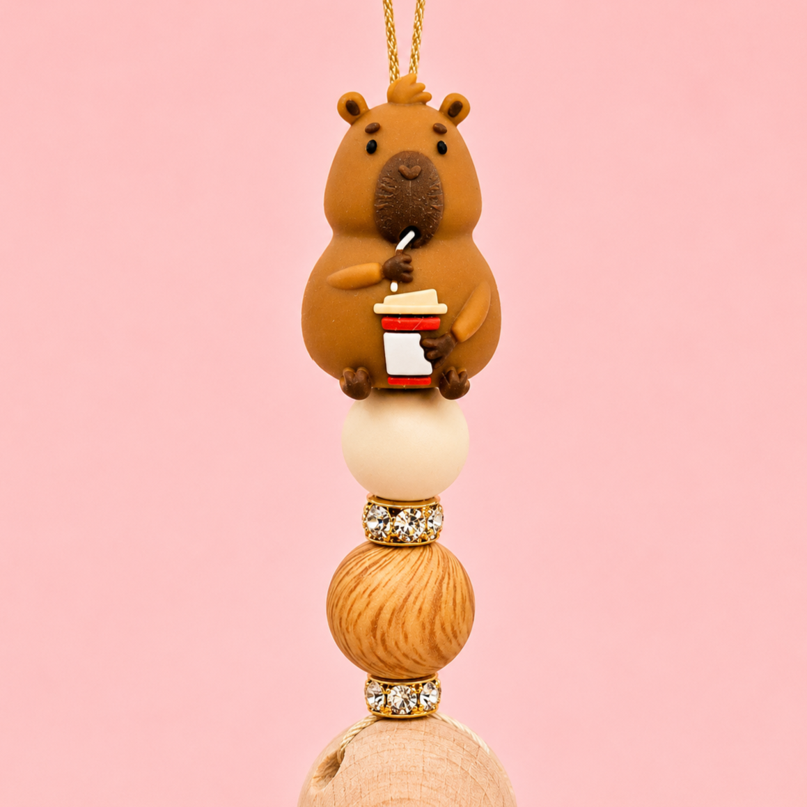 Car Diffuser - Hanging - Capybara (with refill bottle)