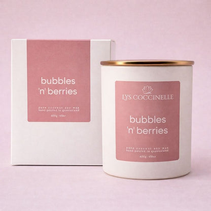 Bubbles 'n' Berries Candle (WSL - Champagne & Strawberries)