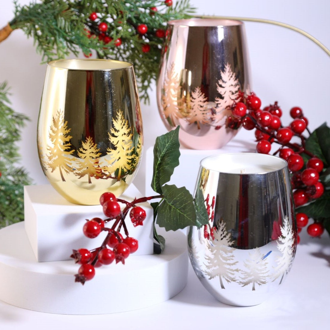 Luxe Christmas Candle - GOLD