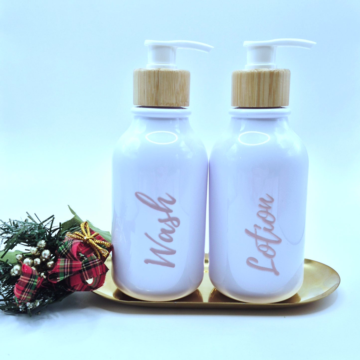 Christmas scented wash & lotion duo