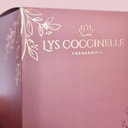 Closeup of candle box