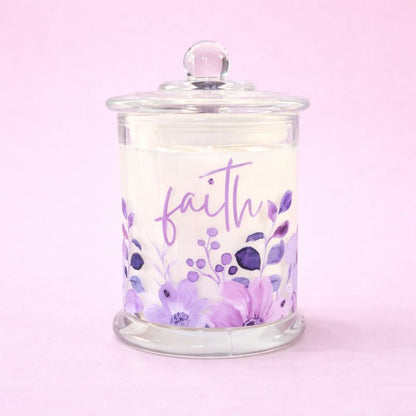 Faith Candle artist design