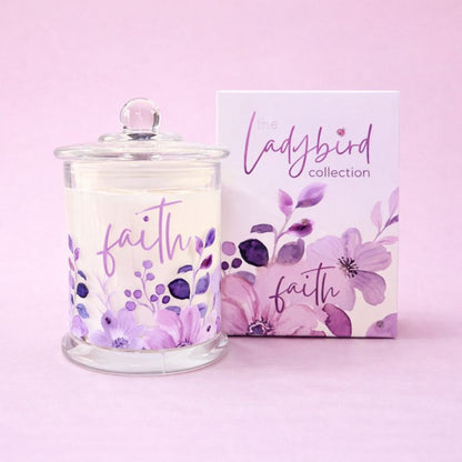 Faith Candle artist design