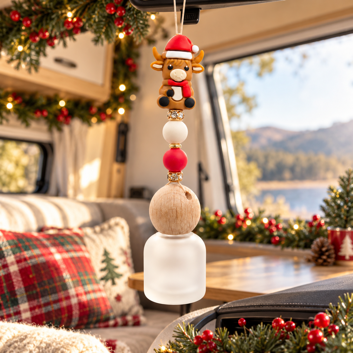 Car Diffuser - Hanging - Highland Cow