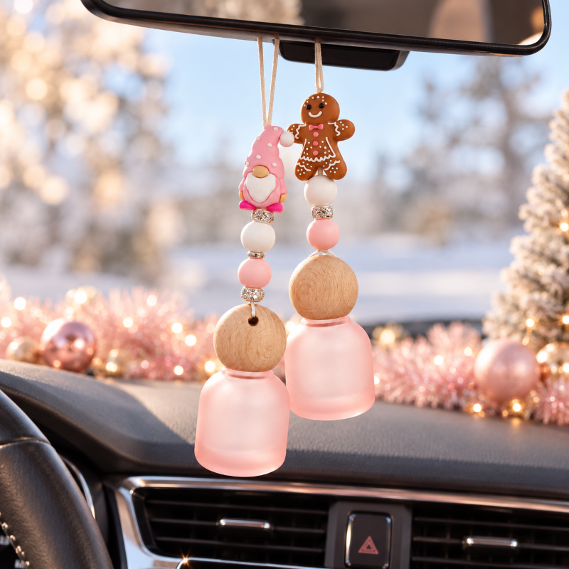 Car Diffuser - Hanging - Christmas Gingerbread Man