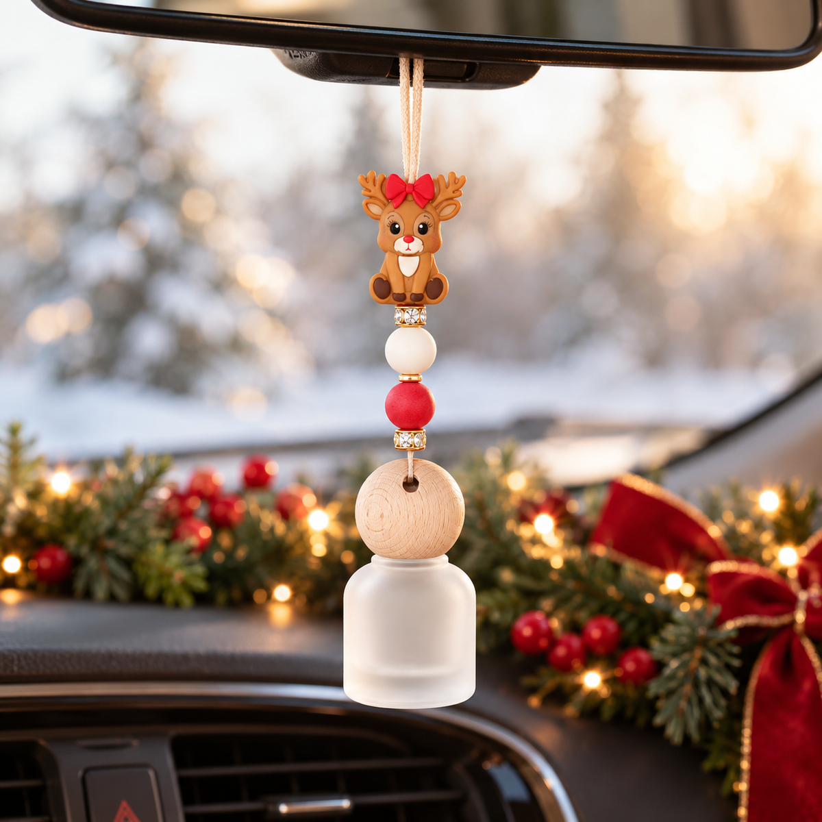 Car Diffuser - Hanging - Christmas Reindeer