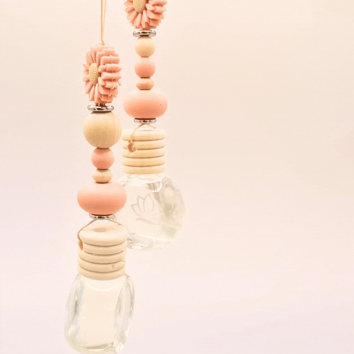 Car Diffuser - Hanging - Flowers (with refill bottle)