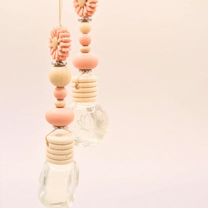 Car Diffuser - Hanging - Flowers (with refill bottle)