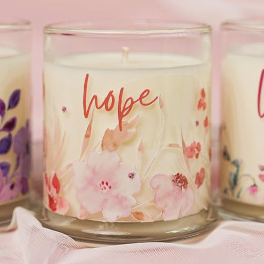 HOPE - Camellia & Pink Lotus Candle