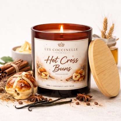 Ltd Ed FREE Hot Cross Bun Candle