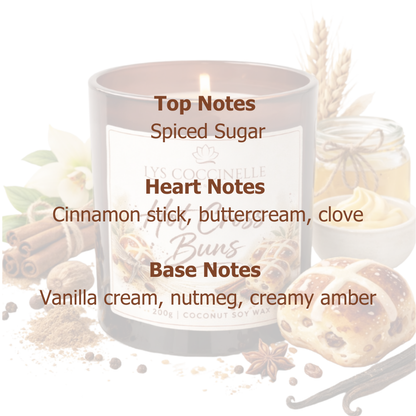 Ltd Ed FREE Hot Cross Bun Candle