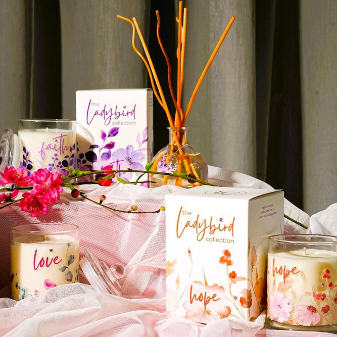 The Ladybird Candle & Diffuser Collection