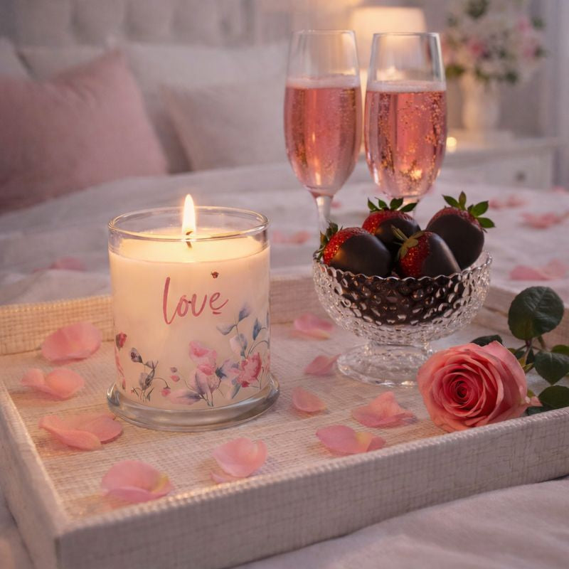 Love candle lifestyle