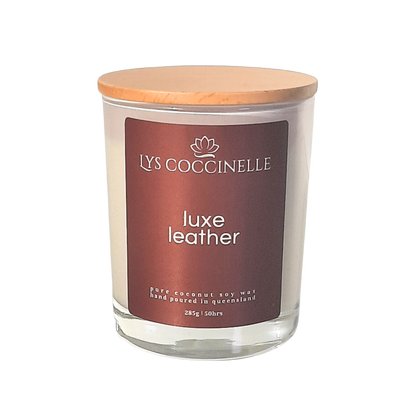 Luxe Leather Candle