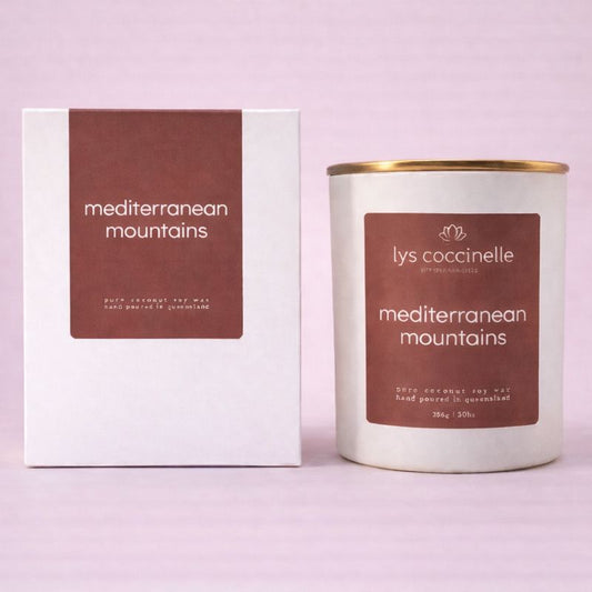 Mediterranean Mountains Candle