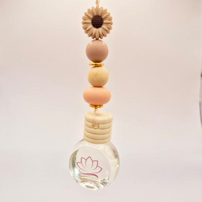 Car Diffuser - Hanging - Flowers (with refill bottle)