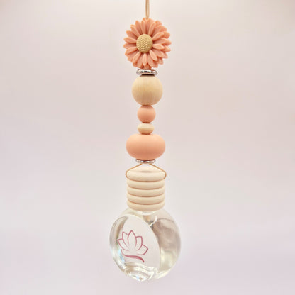 Car Diffuser - Hanging - Flowers (with refill bottle)