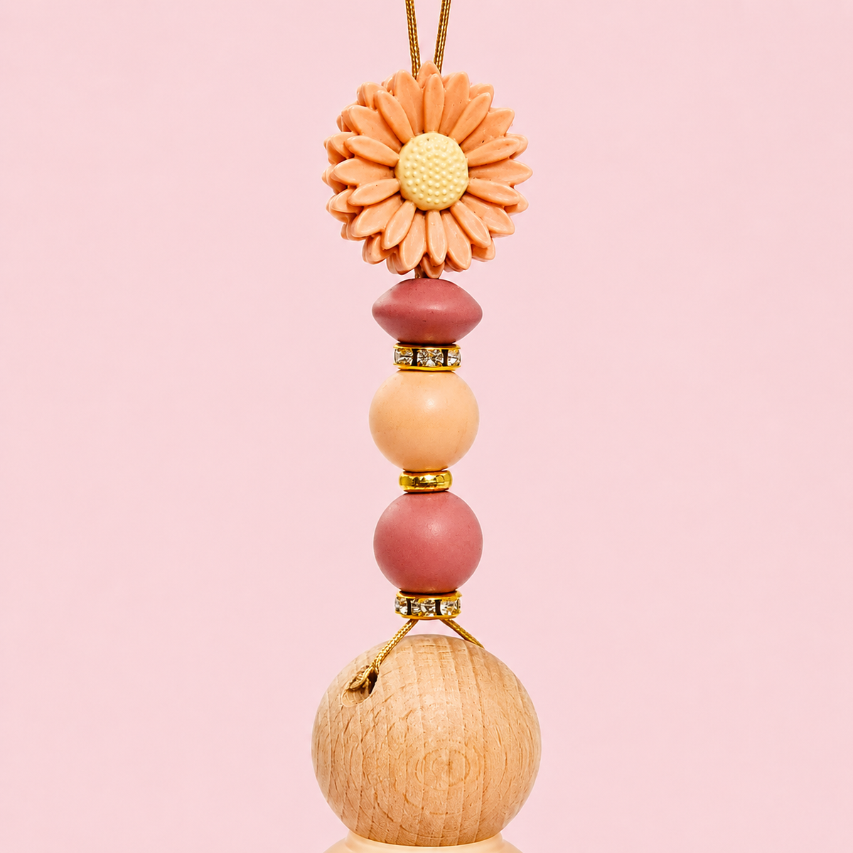 Car Diffuser - Hanging - Flowers (with refill bottle)