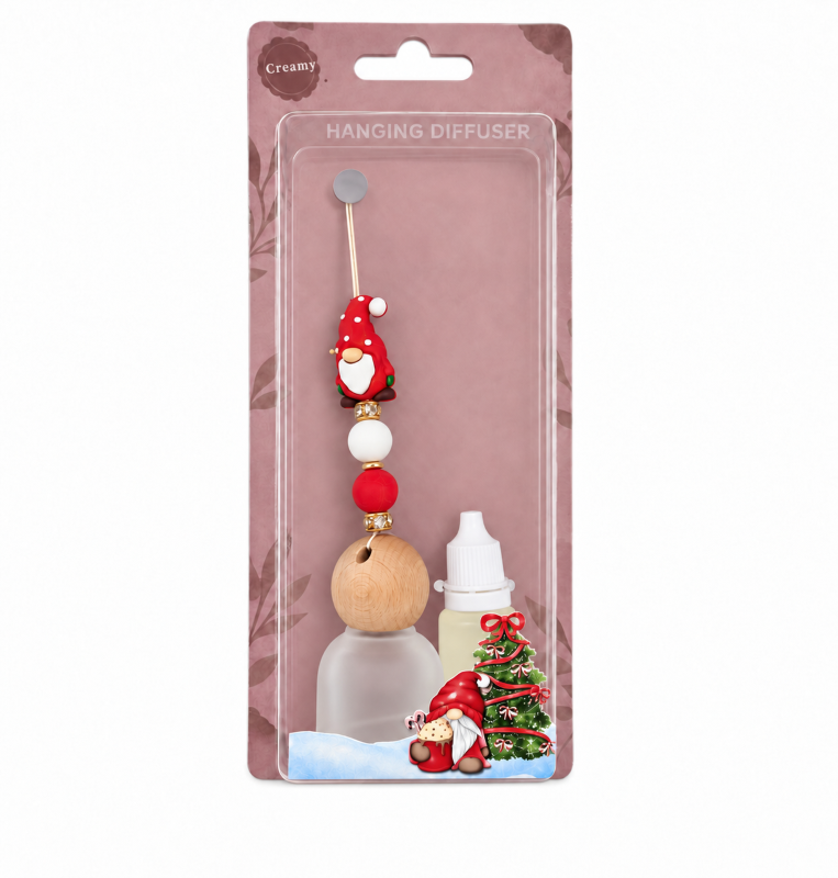 Car Diffuser - Hanging - Christmas Gnome