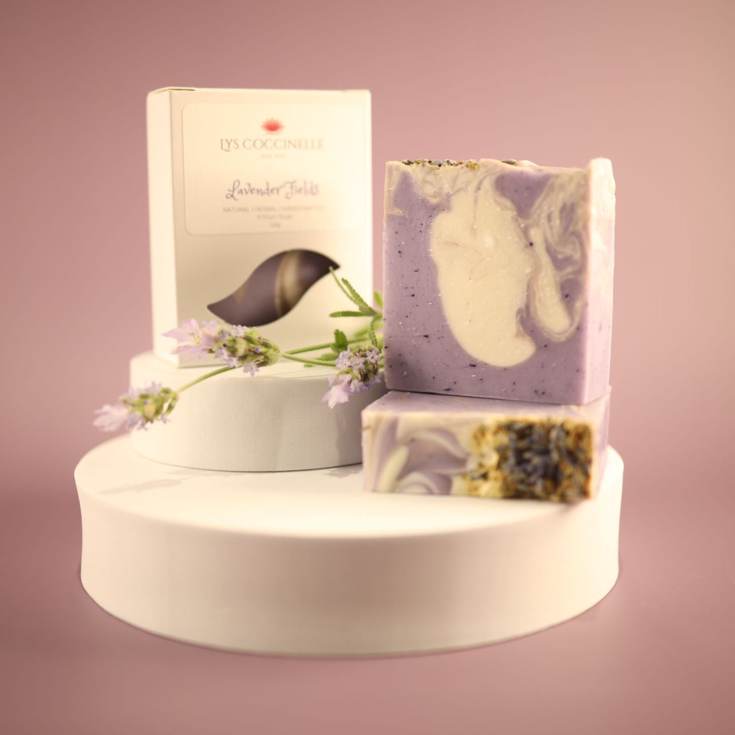 Lavender Fields -  Organic Essential Oil Soap