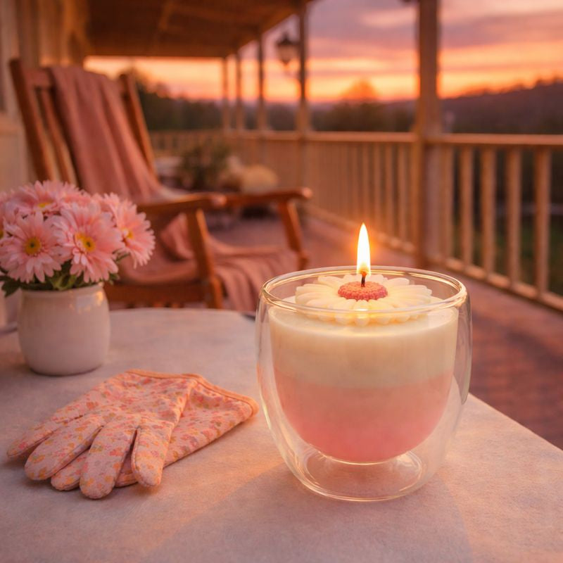 SUMMER BREEZE - Floating Flower Candle