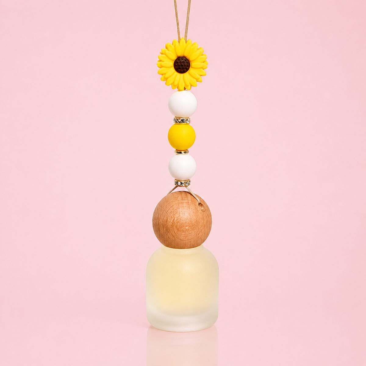 Car Diffuser - Hanging - Flowers (with refill bottle)