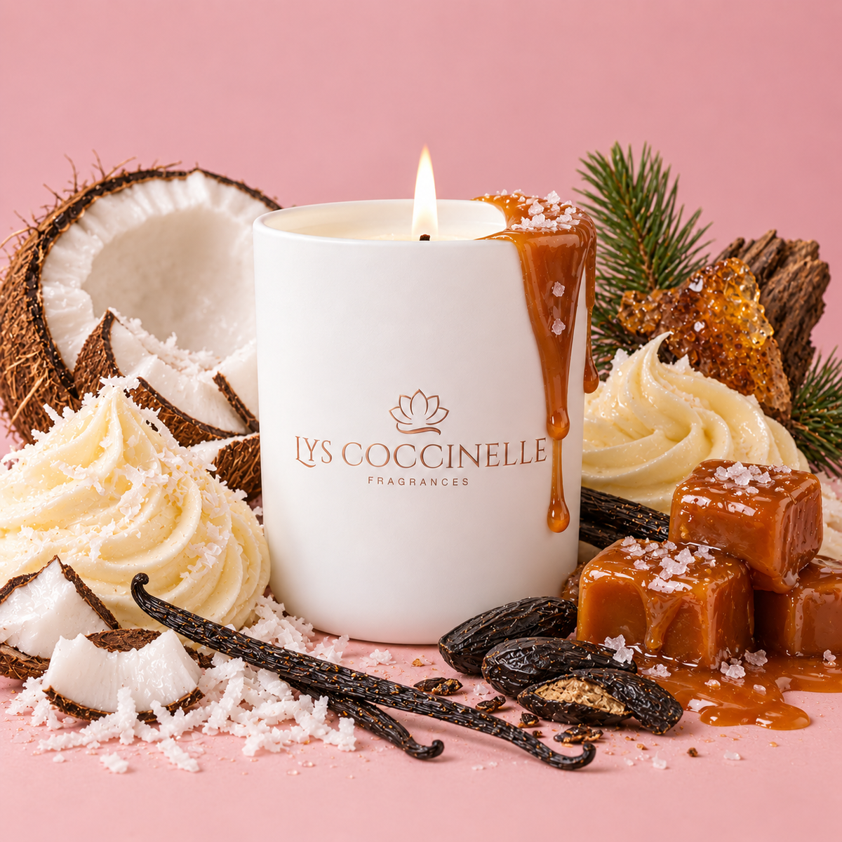 Sweet Dreams Candle (Vanilla Caramel)
