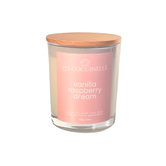 Vanilla Raspberry Dream Candle