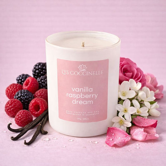 Vanilla Raspberry Dream Candle